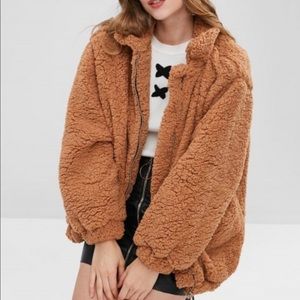 Teddy bear coat